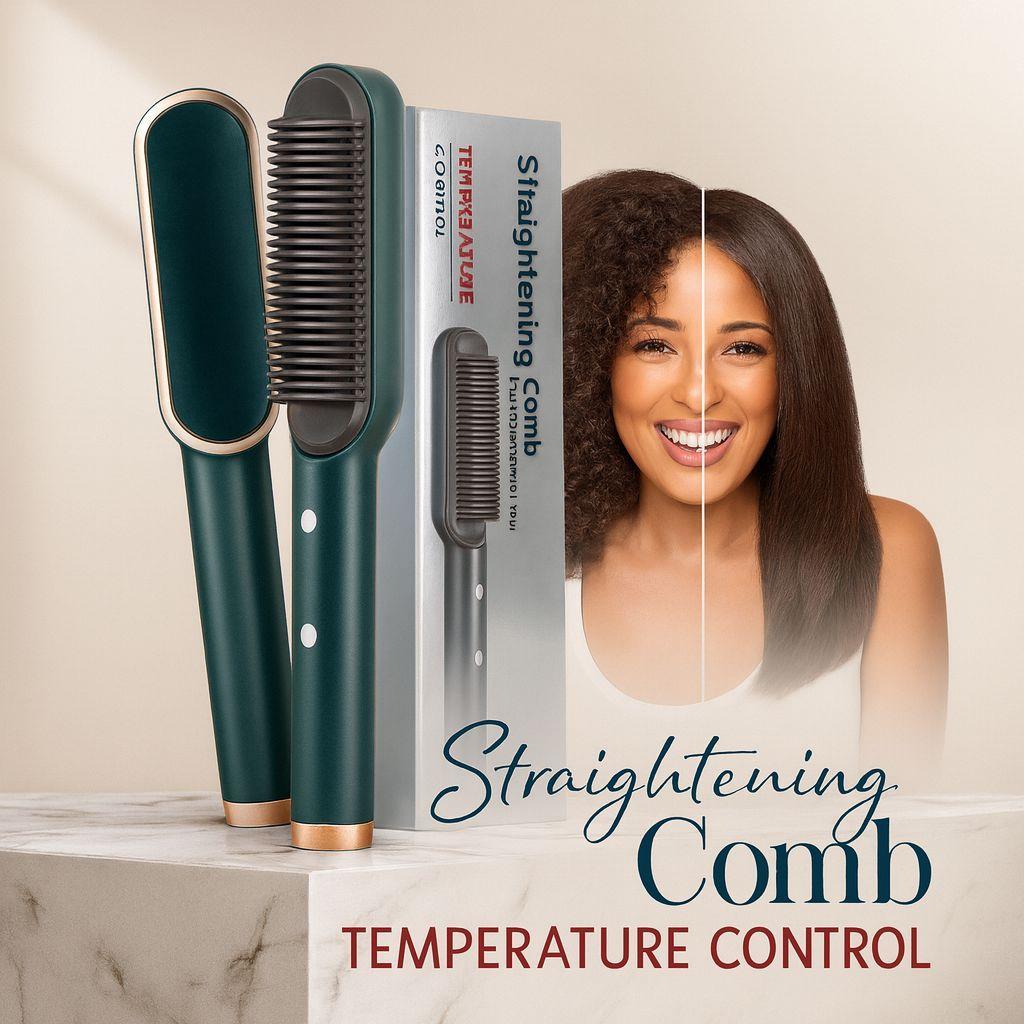Professional Hair Straightener Brush