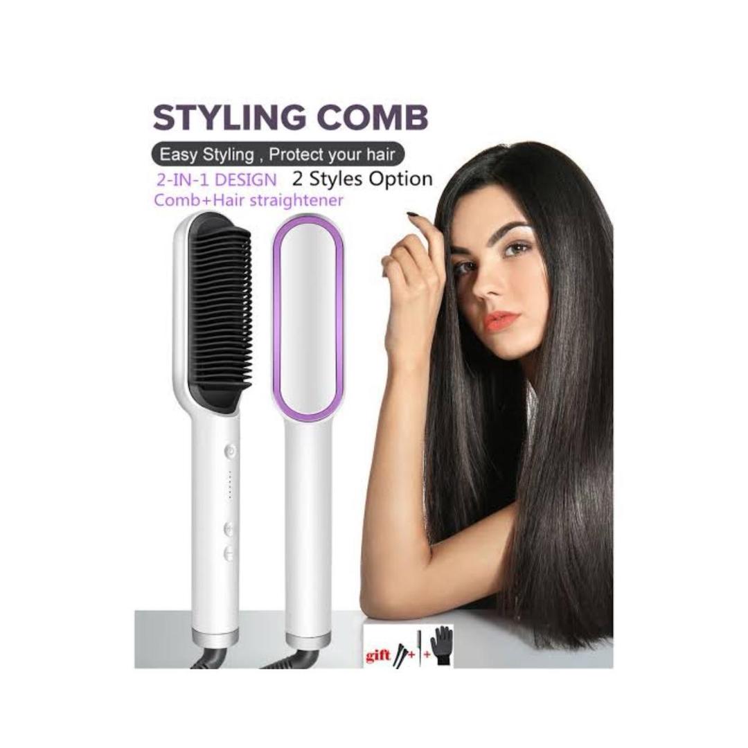Professional Hair Straightener Brush