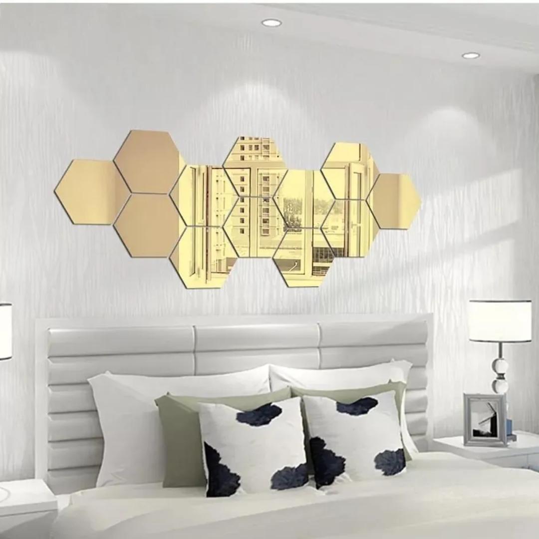 Acrylic Hexa, Golden
